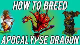 BEST How to Breed Apocalypse Dragon DragonVale 2nd try [upl. by Lubba438]