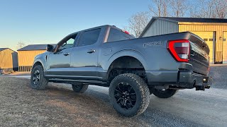 2023 F150 Platinum Leveling Kit and 35x1250 Overview [upl. by Tisbe]