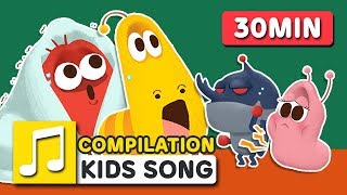 FEELINGS AND OTHER SONG  30MIN  LARVA KIDS  SUPER BEST SONGS FOR KIDS [upl. by Arluene]