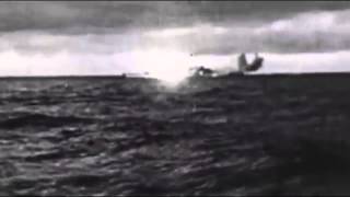 Bismarck vs Hood original WWII recordings footage [upl. by Palestine927]