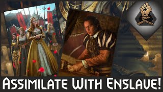 Assimilate Tactics Is Still Amazing Gwent Nilfgaard Enslave Deck [upl. by Htedirem669]