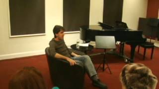 A Songwriting Master Class with Jason Robert Brown [upl. by Allak]