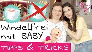 Windelfrei mit Baby  Tipps amp Tricks für ein Baby ohne Windeln [upl. by Nallad]