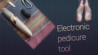 Electronic pedicure tool 🔫 Parcal opening how to use electronic pedicure tool 🔥🔫🔫 [upl. by Japeth634]