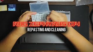 Teardown and Repaste  ROG Zephyrus G14 [upl. by Woodruff]