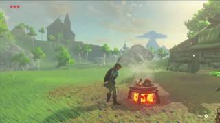 Woodcutters House and Ax  a Glimpse inside Breath of the Wild [upl. by Aemat]