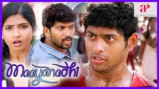 Maayanadhi Tamil Movie  Abi Saravanan saves Venba  Aadukalm Naren  Latest Tamil Movie 2020 [upl. by Akenit353]