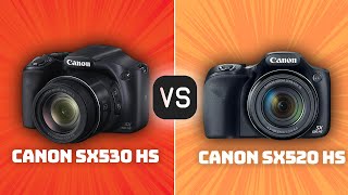 Canon SX530 HS vs Canon SX520 HS Which Camera Is Better With Ratings amp Sample Footage [upl. by Angelina823]