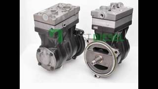 Wabco Air Compressor for Mercedes Volvo Renault Daf [upl. by Ahsoek897]