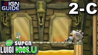 New Super Luigi U 3 Star Coin Walkthrough  LayerCake DesertCastle Mortons LavaBlock Castle [upl. by Lobiv]