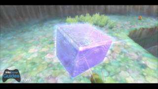 Skyward Sword Goddess Cube Locations  Cube 15  Lake Floria  WikiGameGuides [upl. by Anilak]