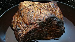 Texas Style Beef Brisket  Oven Roasted with Rub Recipe  PoorMansGourmet [upl. by Lavery]