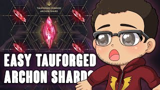 Warframe  Fuse Your Own Tauforged Archon Shards Ascent Fusion [upl. by Luemas]