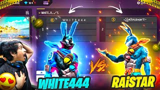 ꧁•ᏒคᎥនтαʀ࿐ VS WHITE444 ⚡✔️ 2023 NEW VIDEO 🤬  RAISTAR VS WHITE 444 free fire max [upl. by Honeyman]