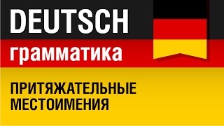 Притяжательные местоимения Possessivpronomen Грамматика немецкого языка Урок 2531 Шипилова [upl. by Jamila]