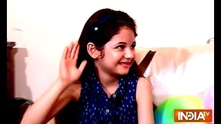 Bajrangi Bhaijaan Harshaali Malhotra aka Munni Exclusively on India TV [upl. by Erbes897]