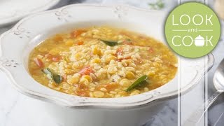 Mixed Lentil Dal Recipe  Look and Cook step by step recipes  How to cook Mixed Lentil Dal Recipe [upl. by Nema]