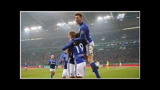 DFBPokal Schalke siegt 20 in Schweinfurt  Tedesco redet Sieg schön [upl. by Bathsheeb]