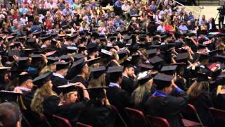 Texas State University Summer Graduation 2014 Recap [upl. by Nilyad]