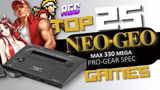 Top 25 Neo Geo Games 🕹 [upl. by Haraf]