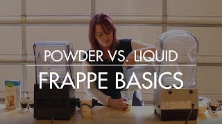 Frappe Basics  Powder vs Liquid [upl. by Anifur]