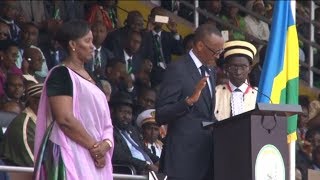 Abaperezida 17 bitabiriye umuhango wo kurahira kwa Paul Kagame [upl. by Uni705]