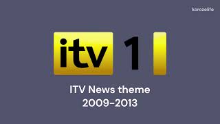 ITV  News theme 20092013 [upl. by Beauvais882]