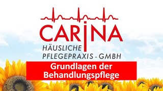 Grundlagen der Behandlungspflege für nichtexaminierte Pflegekräfte aus CARINAs Fortbildungsreise [upl. by Odnalor]