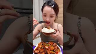 Even breakfast should begin with Chicken Wings And Rice asmr chickenwings chickenrecipe chicken [upl. by Nahtnhoj]