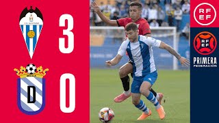 Resumen PrimeraFederación  CD Alcoyano 30 UD Melilla  Jornada 12 Grupo 2 [upl. by Deer]