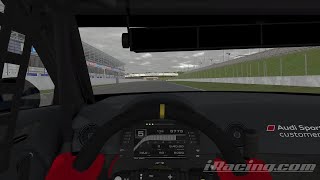 iRacing Motorsport Arena Oschersleben  Grand Prix Audi RS3 LMS TCR Track Guide Hotlap  Telemetry [upl. by Ylrad470]