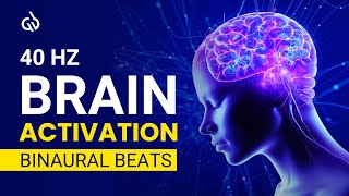 40 Hz Brain Activation Binaural Beats Activate 100 of Your Brain Gamma Waves [upl. by Riha]