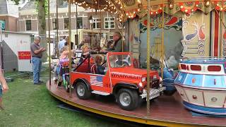 hilvarenbeekse kermis 2019 draaimolen gebr regter [upl. by Alaham]