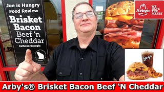 Arbys® New Brisket Bacon Beef ‘N Cheddar Sandwich Returns Review  LTO  Joe is Hungry 🥓🍔🍖🧀 [upl. by Glanville]