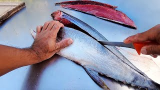 How To Fillet Tuna  From Start To Finish [upl. by Alemak]