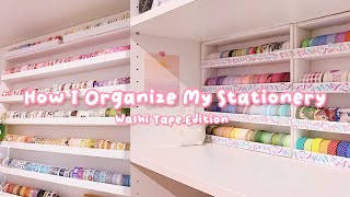 • How I Organize My Stationery  Collection Part 1  Washi Tapes • [upl. by Sert]