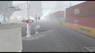 Trainz Railfanning Pt 191 12th amp Vultee St Railroad Crossing Allentown PA Norfolk Southern UP [upl. by Akins]