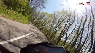 KTM Duke 690 onboard quotDas schnellste Bikequot [upl. by Atinuahs172]