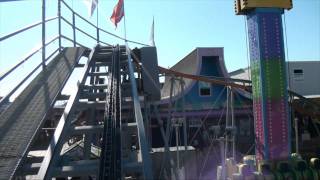 Funtown Family Roller Coaster POV Funtown Pier Seaside Heights New Jersey Shore [upl. by Irmgard595]