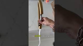 Moen Motionsense TwoSensor Touchless Kitchen Faucet cute kitchen shorts viralvideo [upl. by Ibbob]