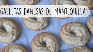 Receta Vaniljekranse – galletas danesas de mantequilla [upl. by Etteloc214]