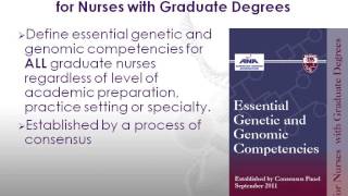 Relevance of Genomics to Healthcare and Nursing Practice [upl. by Ahsiuqram]