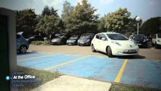 Nissan LEAF Charging points for electric cars [upl. by Yeaton374]