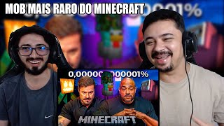 REACT QUAL É O MOB MAIS RARO do MINECRAFT Cariani vs Balestrin  BB100 Games [upl. by Anirrak]