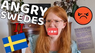 Angry Swedish neighbours  Arga lappar 2  Swedish complaning and threats vocabulary [upl. by Wanyen]