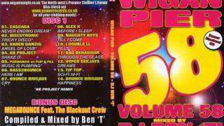 Wigan Pier Volume 58  Bonus disc  Megabounce ft Blackout crew [upl. by Enaffit]