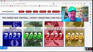 My StratOMatic 2023 FALL SPORTS LEAGUE Orders [upl. by Karlyn]