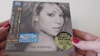 Unboxing Mariah Carey  The Rarities 2CD  BluRay album Japan 2020 [upl. by Tremann]