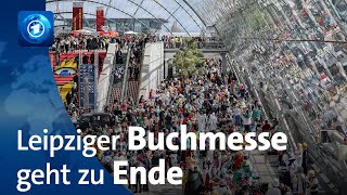 Leipziger Buchmesse geht zu Ende [upl. by Bradwell]