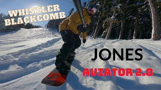 2022 JONES AVIATOR 20  FIRST RIDE  Whistler Blackcomb [upl. by Estella]